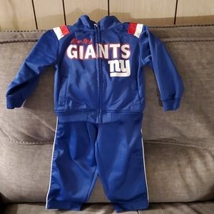 GIANTS toddler size 2 track suit